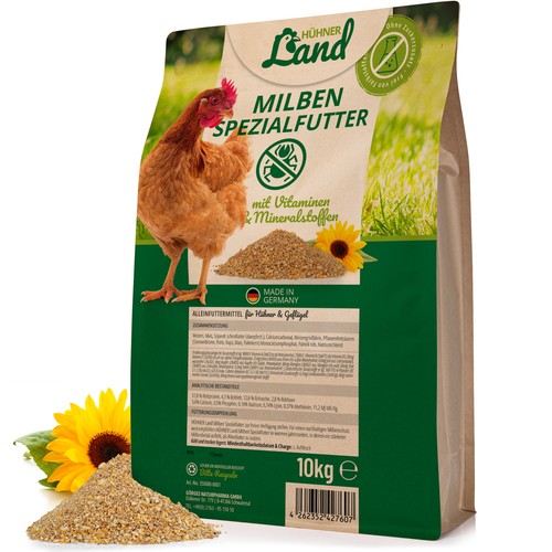 Hühner land milben - land,