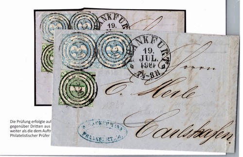 Thurn taxis 21 auf brief - 20,,