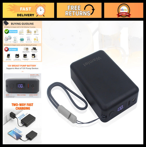12v portable battery breast - 12v,