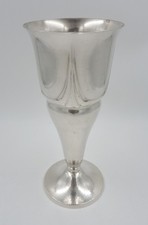 Ungemein dekorative Vase versilbert um 1900 Jugendstil wohl WMF