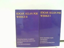 EDGAR ALLAN POE WERKE 1 & 2  "  Werke 1, Erste Erzählungen, Grotesken, Arabesken