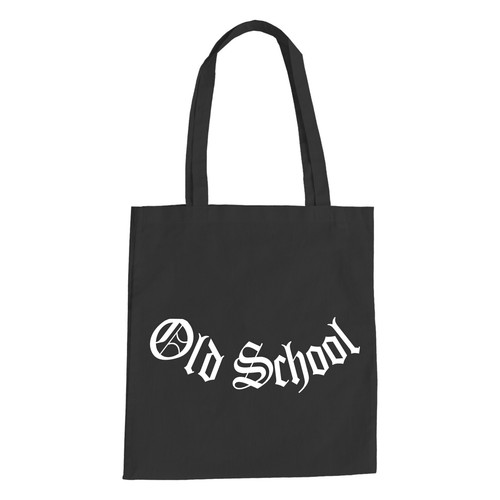 Old school baumwolltasche - old,