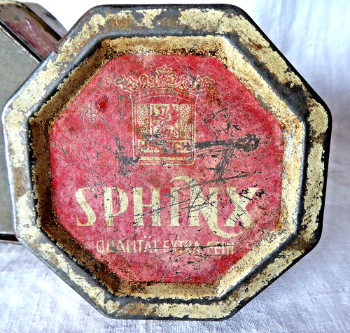 Sphinx blechdose - blechdose, f
