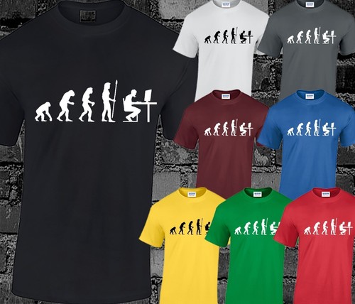 Gamer evolution shirt - evolution, t-shirt