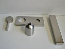 Hansa Loft Wandbatterie 197mm Steel Waschtischarmatur Edelstahl-Optik, 57572103