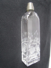 Kristallglas Schnapsflasche