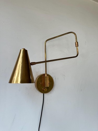 Messing wandleuchter - messing,