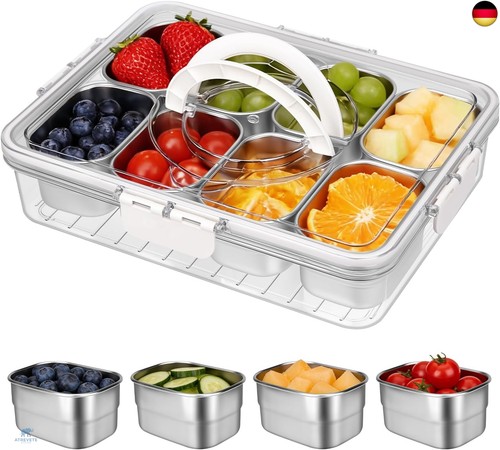 Snackbox mit fächern aus - mit,