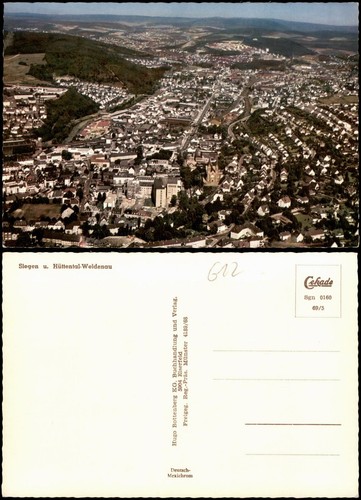 Ansichtskarte siegen - ansichtskarte,