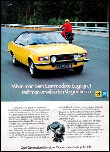 Opel commodore gse 2 8 - gs/,