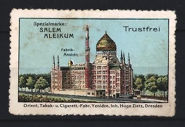 Reklamemarke dresden - reklamemarke,