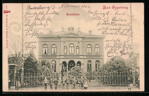 Bad segeberg ansichtskarte - bad,