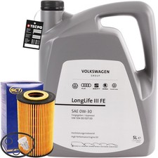 SCT ÖLFILTER 1.6 2.0 TDI + 5L 0W-30 ORIGINAL VAG MOTORÖL LONGLIFE III 504 507.00