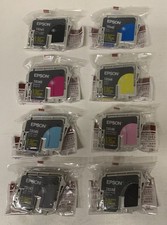 8 x Epson T0341 T0342 T0343 T0344 T0345 T0346 T0347 T0348  Stylus Photo 2100 SET