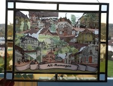 Remagen am Rhein  Bleiglasbild/ Fensternbild