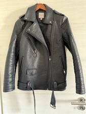 Damen kunstleder Jacke