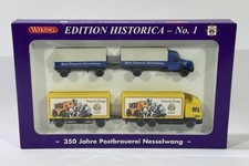 Wiking 82-10 PMS 350 Jahre Postbrauerei Nesselwang H0 1:87 Modellautos LKW HL10