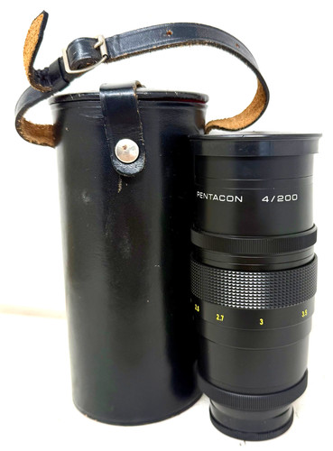Objektiv pentacon 200 - objektiv, 4/200