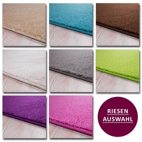 Teppich einfarbig kurzflor - teppich,