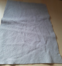 Walkloden-Walkstoff Rest HELLES  BLEU , 42 cm x 30 -43 cm ( L x B )