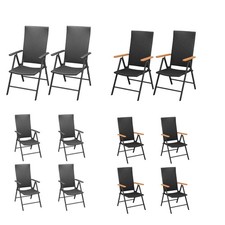 2/4 Stk. Poly Rattan