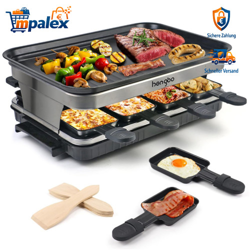 Raclette grill personen - raclette, 8