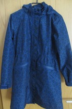 Regenmantel für Mädchen von TCM in Gr.158/164 dunkelblau gefüttert NEUWERTIG