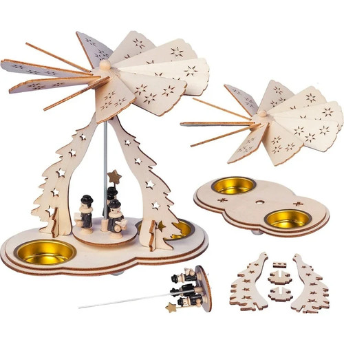 Bastelset weihnachtspyramide - bastelset, "weihnachtspyramide"