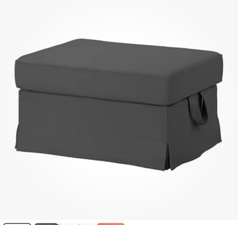 Ikea ektorp bezug - für, hocker