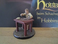 Herr der Ringe Sammelfiguren Nr.146 Hobbit beim Schachspiel + Heft