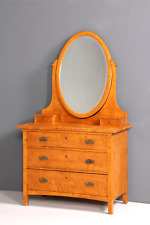 Wunderschöne Jugendstil Kommode Antik Sideboard mit Spiegel Flurkommode