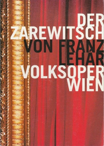 Programmheft franz lehar der - programmheft,