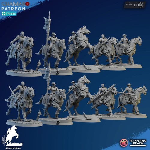 Traitor rough rider cavalry - 5x,