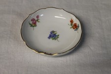 Vintage Meissen Schälchen 8cm Teller Konfekt schale Streublumen 1.Wahl
