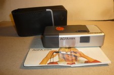 Schöne Agfa Kamera Agfa mini lens Agfa Color Optar mit Beschreibung im Etui !