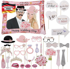 Fotobox Accessoires Hochzeit