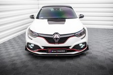 Street Pro Cup Spoilerlippe Front Ansatz passend für Renault Megane RS Mk4 rot