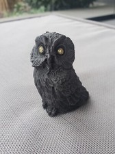 Kleine Deko Eule aus Lava-Gestein Vulkan Vesuv 