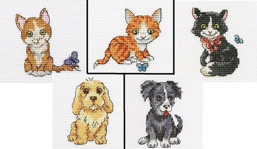 Kinder stickpackung hunde - kinder,