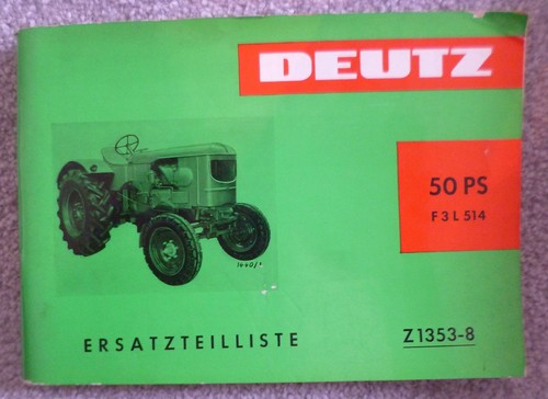 Deutz schlepper f3l - deutz, 514