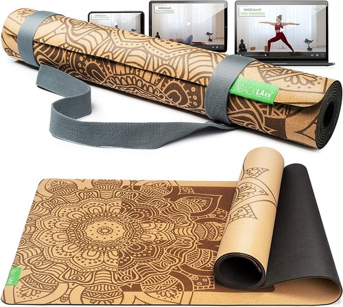 Backlaxx yogamatte kork - backlaxx®,