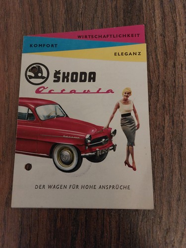 Original prospekt skoda - original,