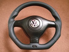 VW GOLF 4 IV R32 GTI GT BORA PASSAT  LENKRAD LEDER  MIT AIRBAG