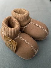 Baby Lammfellschuhe Krabbel