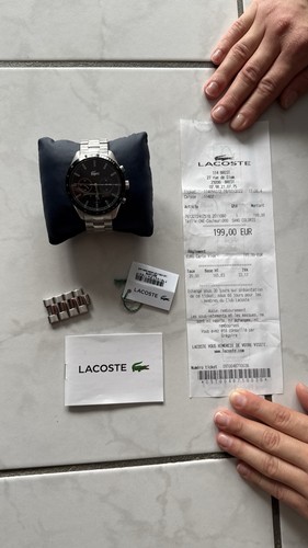 Lacoste uhr edelstahl - uhr,