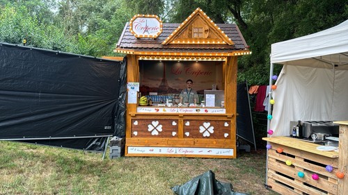 Crêpes verkaufsstand - 🥞,