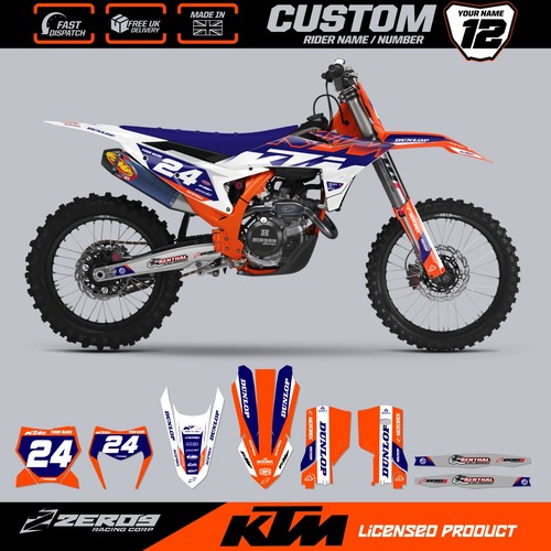 Ktm motocross grafik custom - ktm,