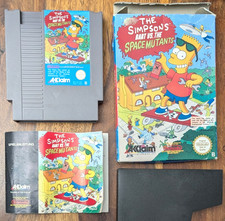 BART VS THE SPACE MUTANTS OVP ANLEITUNG NINTENDO NES the simpsons SPIEL