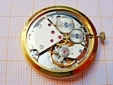 Älteres gebrauchtes Handaufzug Werk Zentra Savoy ETA 2391 defekt Unruhe OK CKA 7