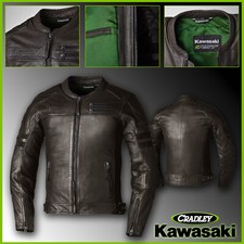 KAWASAKI OXFORD LEDERJACKE